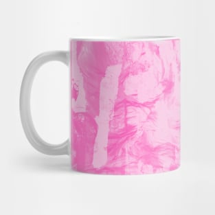 Pink Grungy textured Mug